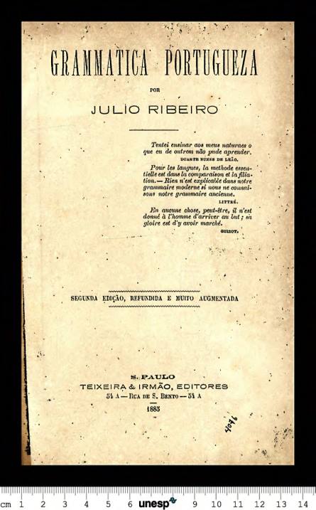 PDF) Grammatica Philosophica da Lingua Portugueza ou Principios da